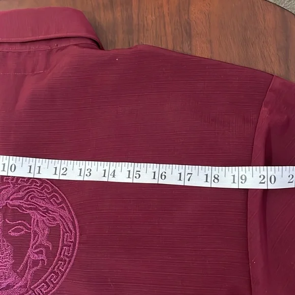 Vintage Versace Jeans Couture Burgundy
Button Down - Picture 14 of 16